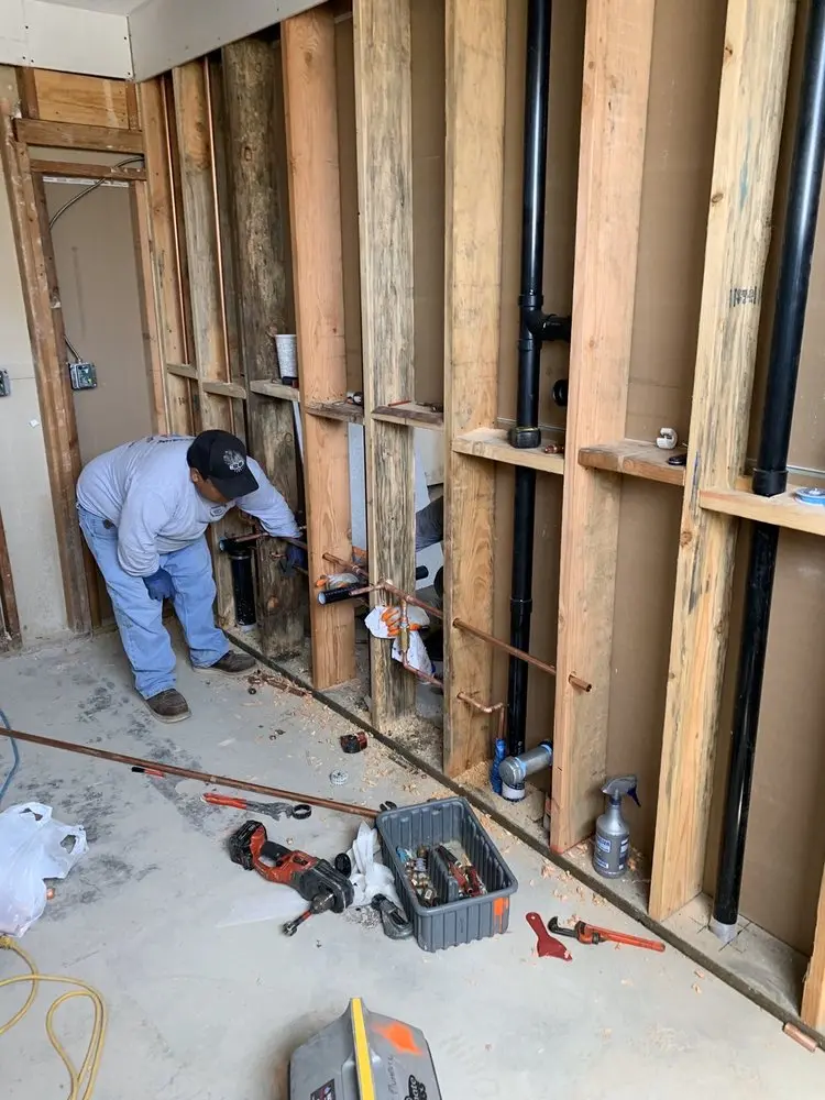 Commercial rough-in plumbing for Commercial Plumbing in Oak Hill